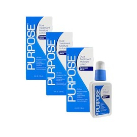 Tratamiento doble hidratante Purpose, de SPF 10 y 4 onzas, paquete de de 3, 1, 1
