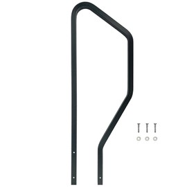 Myard RVH3 Grooved Handrail for 3 Step Above 1st Generation RV Entry Steps, Replacement for MORryde STP214-029H Recreational Vehicle