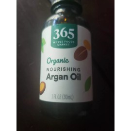 365, whole foods brand Whole foods brand, 365 organic nourishing Argan Oil. 1 oz. skin and hair health.