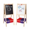 Cra-Z-Art 3-in-1 Smartest Artist Standing Easel- Chalk Board, Dry Erase