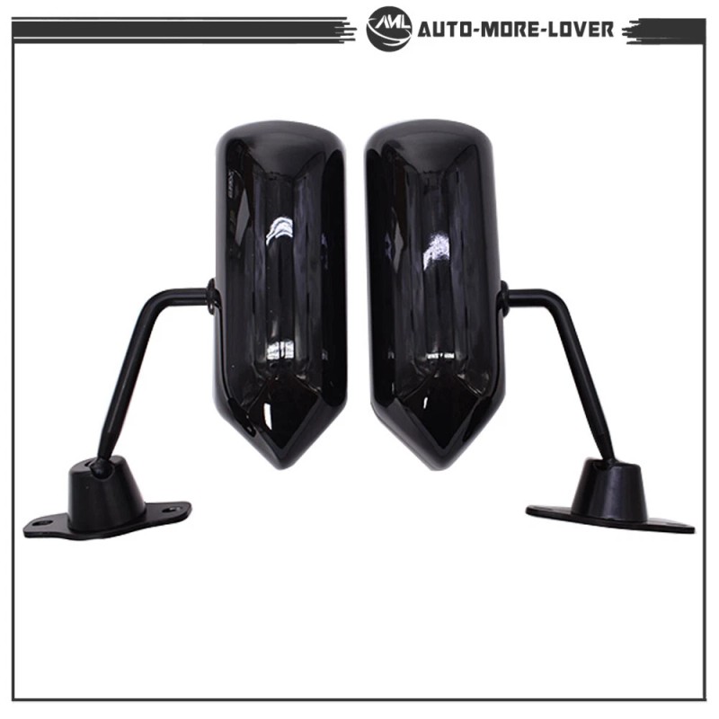 Silscvtt Side Rearview Wing Mirrors F1 Retro Style Racing Universal