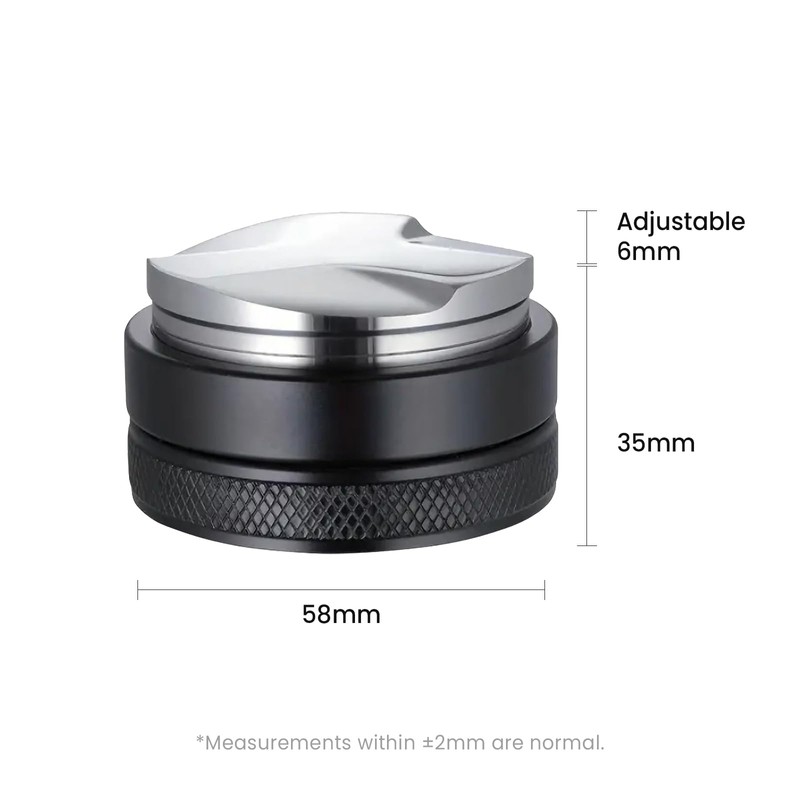 Gemilai 58mm Coffee Distributor, Espresso Coffee Tamper, Professional Coffee Leveling