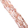 BEADIA Irregular Natural Sunstone Stone Loose Semi Gemstone Beads for