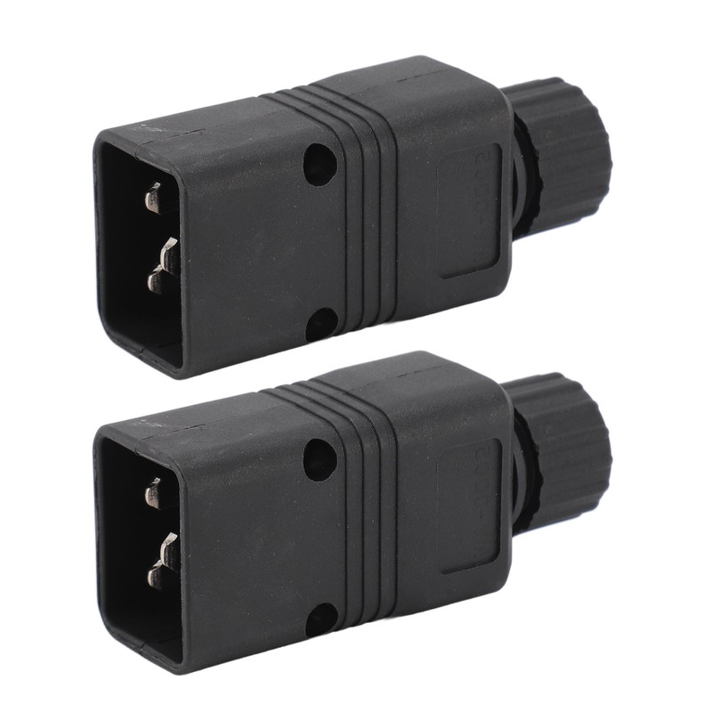 2pcs IEC320 C20 Power Socket Adapter Receptacle Connector Copper PVC