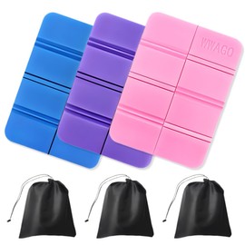 KUMSODE Pack of 3 Foldable Seat Cushion Outdoor Waterproof Adult Seat Pad Outdoor Children Waterproof Thermal Seat Cushion Foldable Seat Mat Outdoor for Garden Picnic Outdoor Hiking Camping