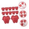 minkissy 50pcs Lip -shaped Patches Outdoor Patches
