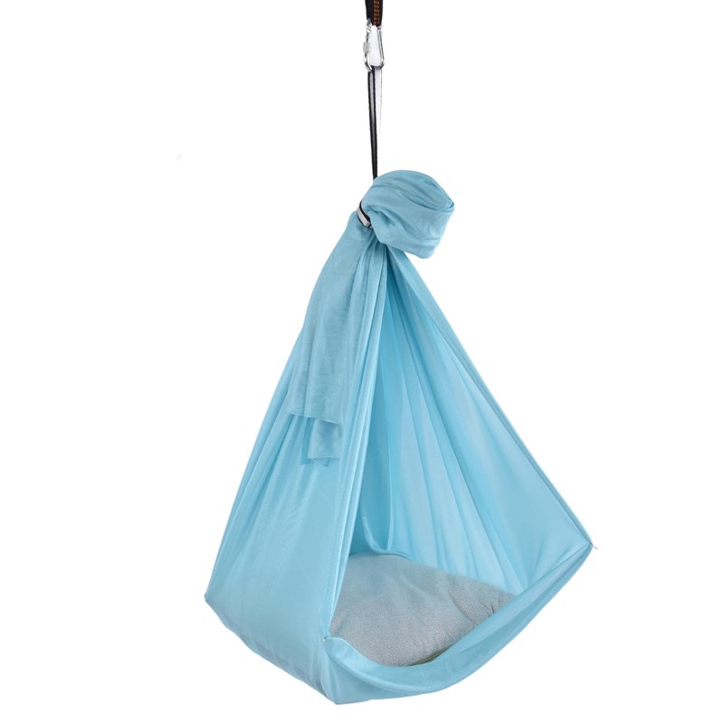 Yoga Hammock Durable Elastic 25KN Aerial Yoga Hammock with Daisy