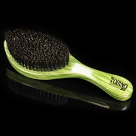 Torino Pro Medium Hard Curve Brush By Brush King - #1620 - Great for wolfing and Connections - Curved brush for 360 Waves