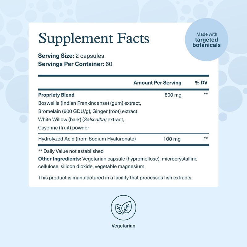 Youtheory Hyaluronic Acid Advanced Formula - Joint Support Supplement with