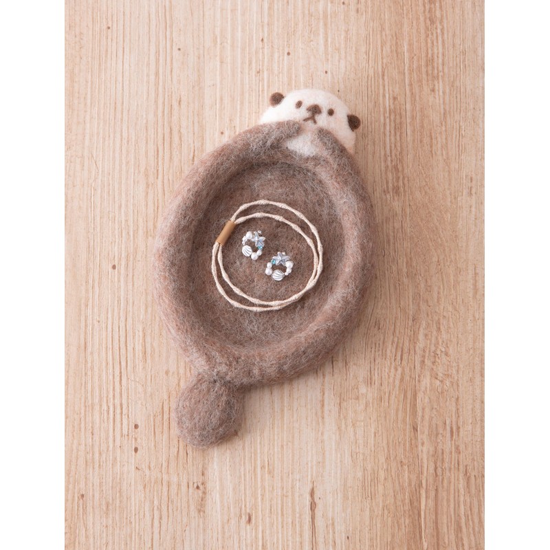 Hamanaka Felt Wool Kit, Made of Felt Wool, Heartwarming Saw,