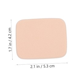 FOMIYES 2 Pack Dry-wet Makeup Sponges Compact Powder Puff Set Safe Gentle for Sensitive