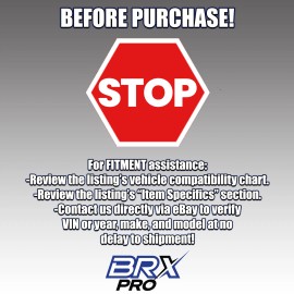 BRX PRO Rear Ceramic Brake Pads for 2005-2009 Hyundai Tucson | US Seller