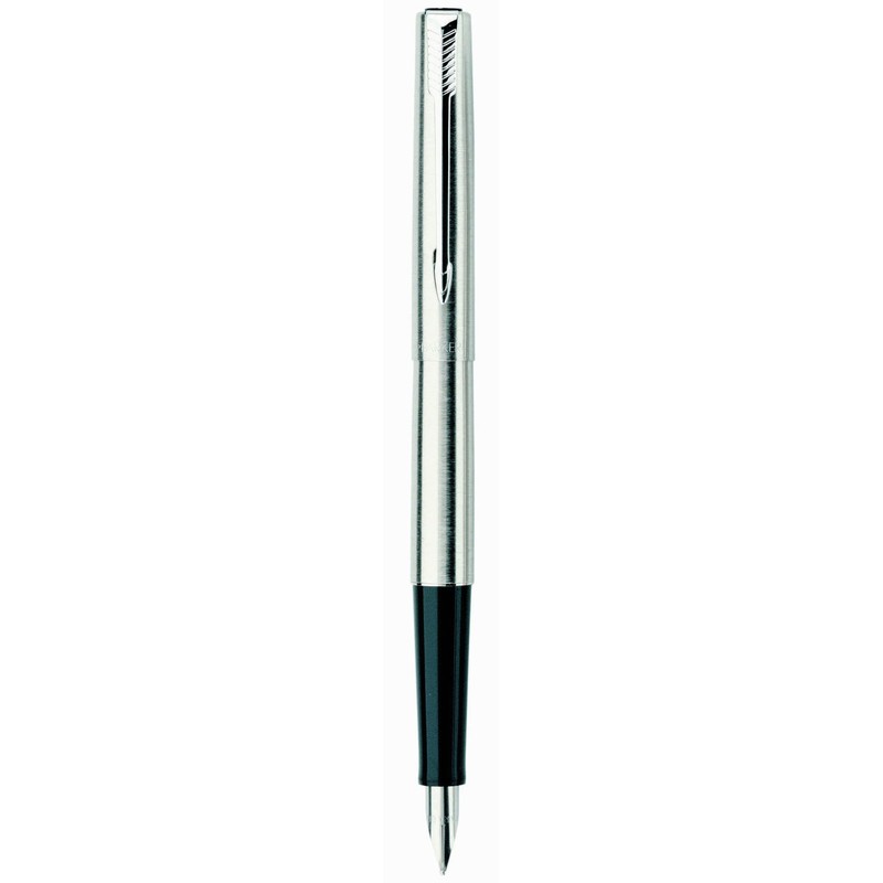 Parker Jotter Stainless Steel Fountain Pen and Ballpoint Pen Set