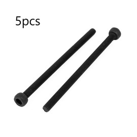TOP-VIGOR 5Pcs M4-0.7 x 70mm Hex Socket Head Cap Screws, Fully Thread Allen Socket Drive DIN912, 12.9 Alloy Steel Machine Fastener Screws for Bicycle Motorcycle Machine Repairment