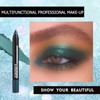 Green Shimmer Eyeshadow Stick, Jungle Green Eye Shadow Pencil, Creamy