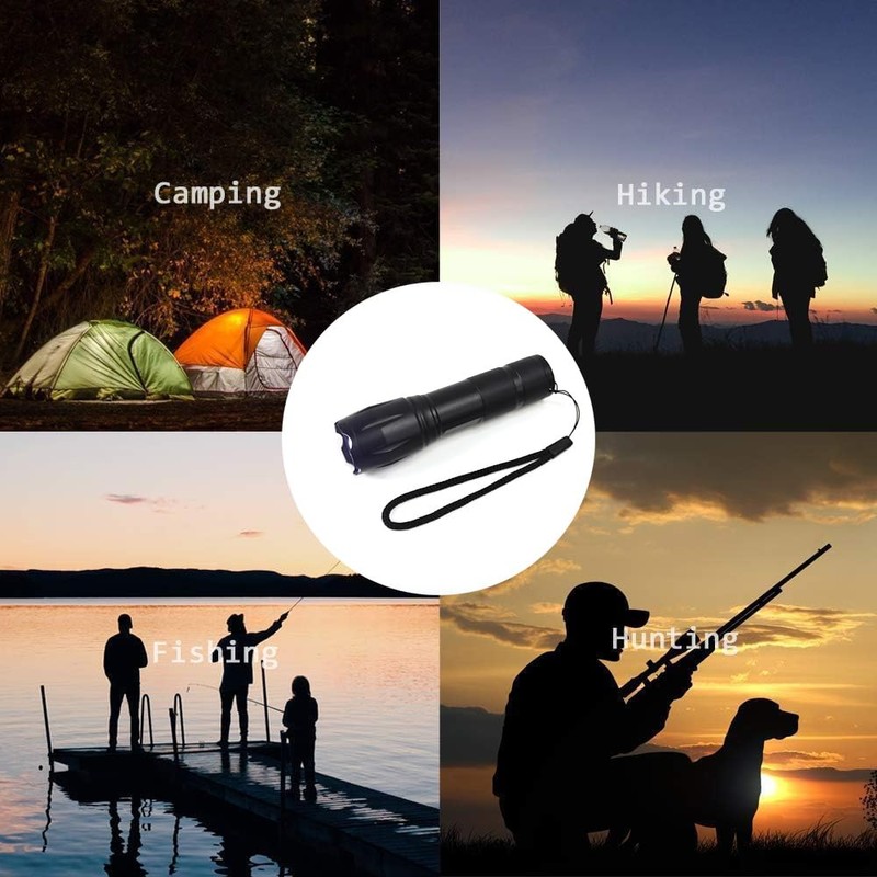 3 in 1 LED Rechargeable Flashlight, LED Small Flashlight with