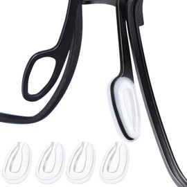 Betterun Clear Replacement 2 Pairs Nose Pads for Oakley Tie Breaker OO4108