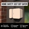 Simplisafe Entry Sensor Spacer | Door Sensor Riser for Simplisafe