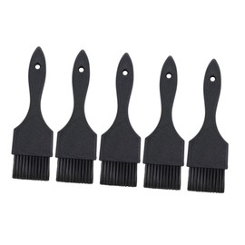 Healvian 5pcs Hair Tint Brush for Salon Use Professional Hair Coloring Tools with Soft Bristles Comfortable Handles for Accurate Application Essential Barber Equipment