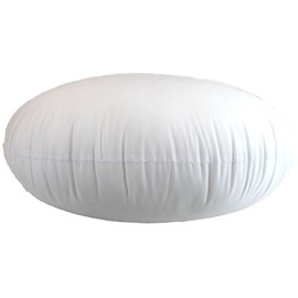 MoonRest Round Pillow Insert Hypoallergenic Polyester Form Stuffer-%100 Cotton Blend Covering for Sofa Sham, Decorative Pillow, Cushion and Bed - 30 Inch Diameter