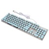 Blue Switch Mechanical Keyboard 104 Keys Backlight Ergonomic Retro Steampunk