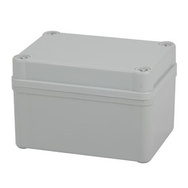 Junction Box, Plastic Housing Waterproof Enclosure Weatherproof Junction Box Outdoor DIY Electronic ABS Plastic Project Box (80x110x70mm)