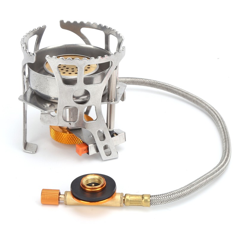 Camping Stove Portable Aluminum Alloy Stainless Steel Practical Outdoor Cooking