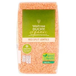 Waitrose Duchy Organic Red Lentils 500g