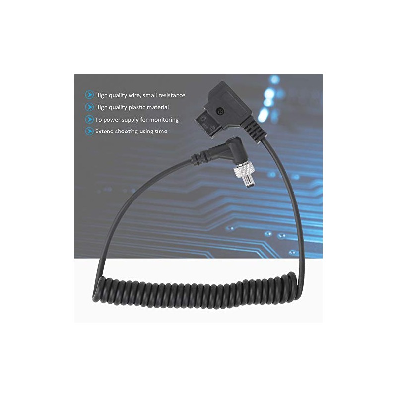 D-TAP Male to DC Connector, D-Tap to DC Plug Power