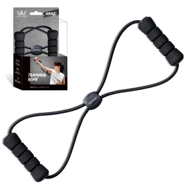 ALINCO WBF011K Training Rope, Hard, High Load, Handle, Lightweight, Compact, Black