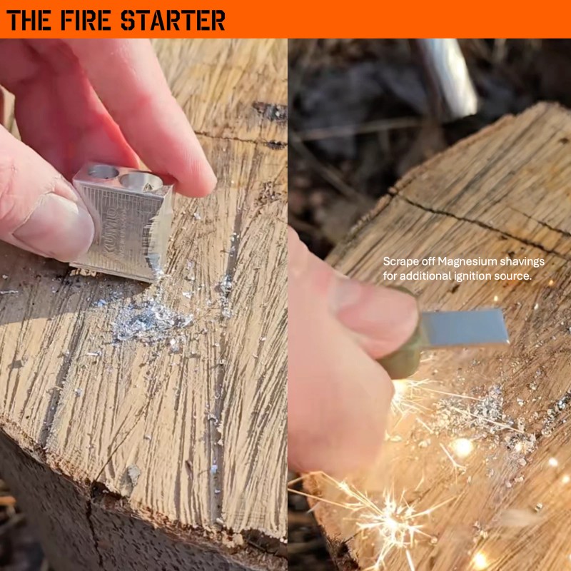 Bushcraft Fire Starter Kit Bushcraft Camping Hiking Survival Emergency Prepper