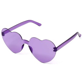 STORYCOAST Heart Shaped Sunglasses Candy Colors Love Sunglasses for Women Girls Teens Bachelorette Party Accessories