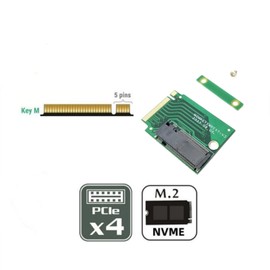 Hzxkqmil NVME M.2 22x30mm to 22x80mm SSD Expansion Board for ROG Ally Gaming Handheld, M-Key 5Pin PCIE 4.0 3.0 Hard Drive Extension Upgrade Adapter Converter 90 Degree