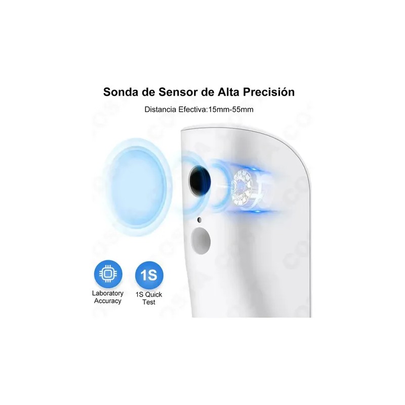 2pcs Termómetros Digitales Infrarrojos Con Medición De Tempe