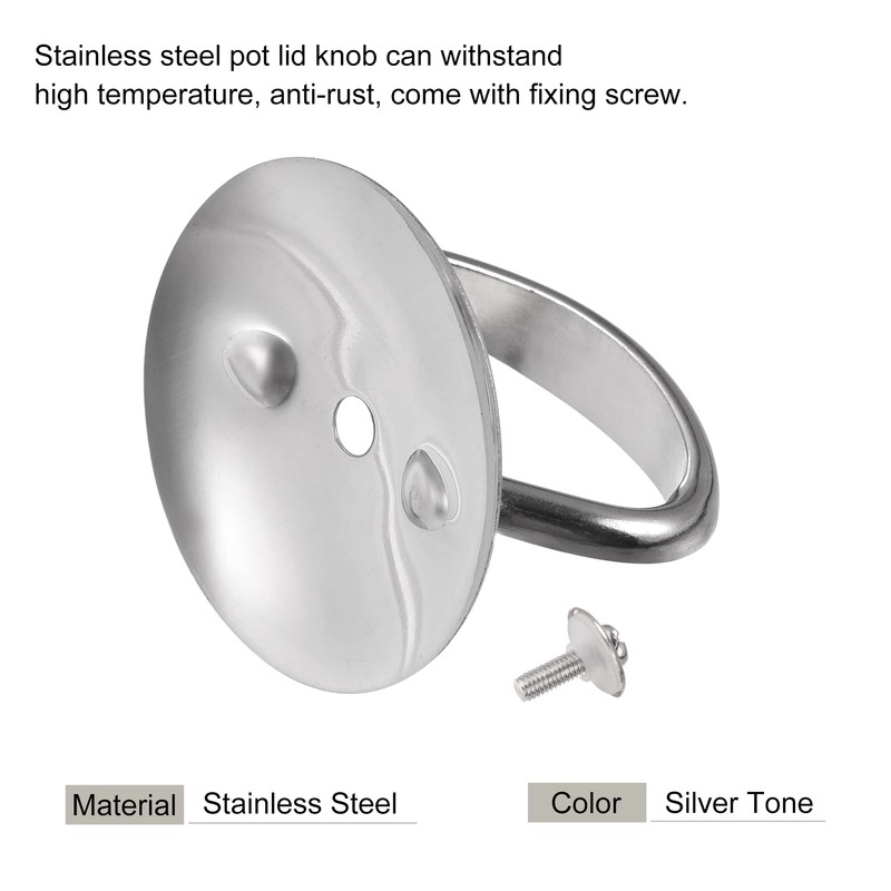 MECCANIXITY Replacement Pot Grip Lid Cover Knob Handle 1.5inch Height