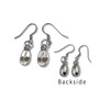 Coffee Bean Earrings for Coffee Lovers!, Zinc