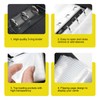 GEAoffice Small 1 Pocket Mini Trading Card Binder, Holds 80