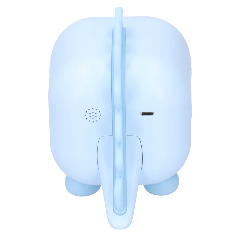 LED Alarm Clock Mini Portable Voice Control Temperature Display USB
