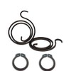 Door Handle Repair Kit 2X 2.5 Turns Springs 2mm Thickness