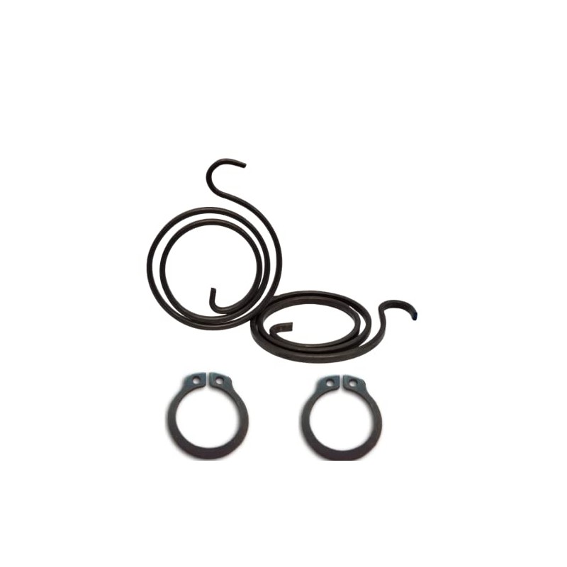 Door Handle Repair Kit 2X 2.5 Turns Springs 2mm Thickness