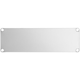 Glownary Adjustable Stainless Steel Work Table Undershelf, 18 Gauge, 43.5 x 13.375 x 1.625 Inches, Compatible with 18 x 48 Inch Tables