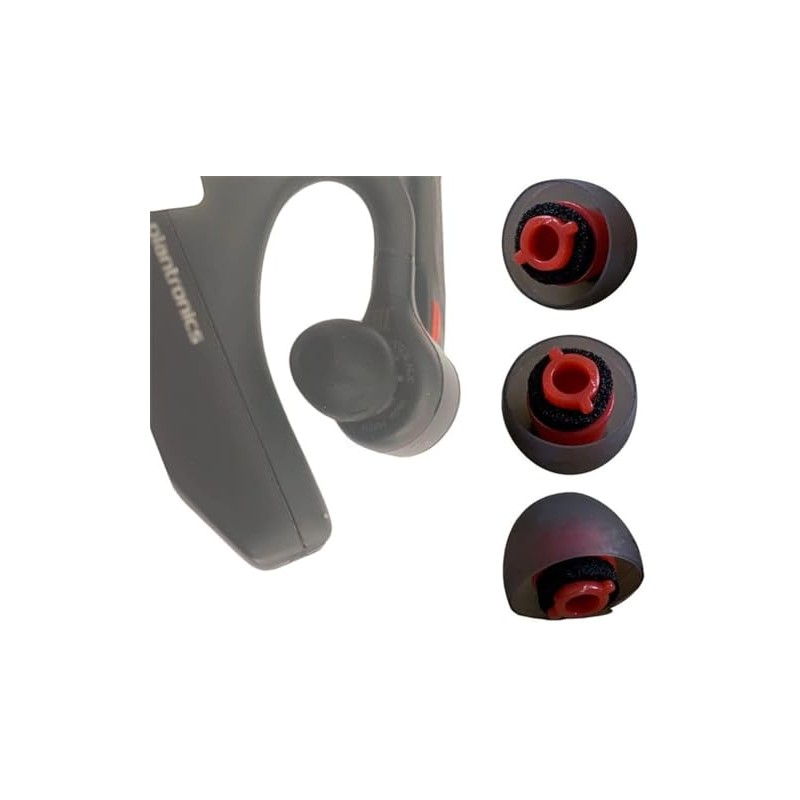 ALXCD In-Ear Eartips Compatible with Plantronics Voyager 5200 Legend -