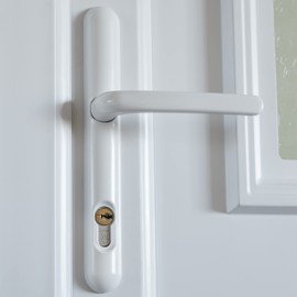 Ultion Sweet Door Handle 211mm (Long Fixings) - Matching Door Furniture Available (White)