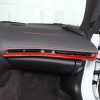 carmotion88 Red Dry Carbon Dashboard Trim Strip Accessories Cover For
