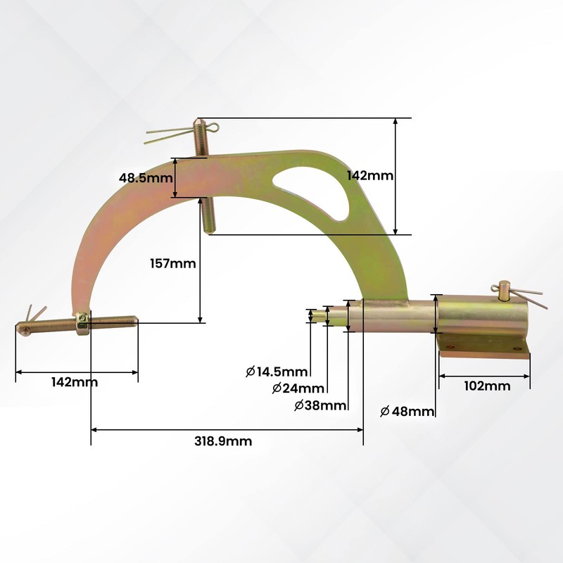 J-8763-B Universal Transmission Holding Fixture Including Base for 375 400