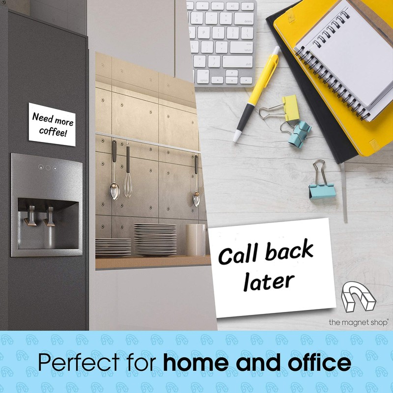 TMS Fridge Whiteboard, Dry Erase Fridge Magnet for Memos, Notes