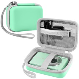 Leayjeen Digital Camera Case Compatible with Lecran/CAMKORY/IWEUKJLO/VAHOIALD/uikicon/jckduhan/akjjhfue FHD 1080P 44MP Point Digital Camera,Compact Digital Camera for Teens and Kids-Green(Case Only)