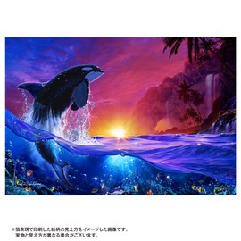 Yanoman 300 Piece Jigsaw Puzzle Lassen Shepherd of the Sea (10.2 x 15.0 inches (26 x 38 cm)