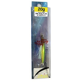 Bassday Metal Jig Bungee Shot 20 50mm 20g Gold Green FL-99 Lure