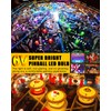 GE44 47 Pinball Machine LED Bulbs BA9S DC/AC 6.3V/6V Coin-operated